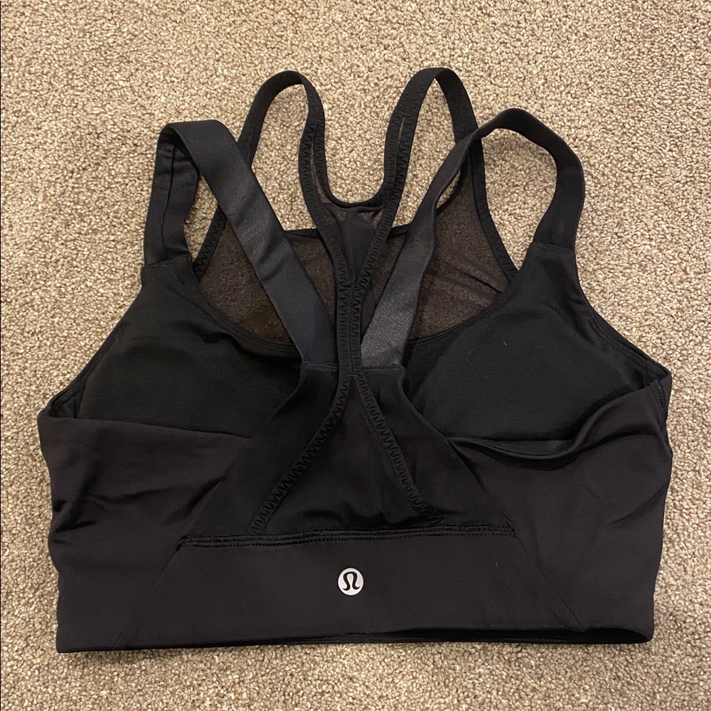 lululemon athletica Black Sports Bra